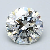 2 Carat Round - Natural Diamond - 2.02 - H - VS2 - EX - EX - EX - Diamonds By Rothschild