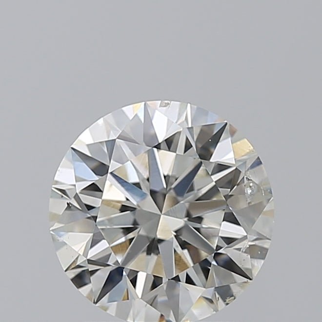 2 Carat Round - Natural Diamond - 2.02 - I - SI2 - EX - EX - EX - Diamonds By Rothschild
