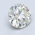 2 Carat Round - Natural Diamond - 2.02 - I - SI2 - EX - EX - VG - Diamonds By Rothschild