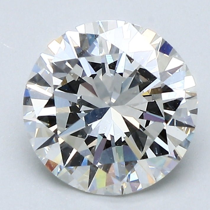 2 Carat Round - Natural Diamond - 2.02 - I - VVS2 - VG - VG - VG - Diamonds By Rothschild