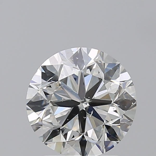 2 Carat Round - Natural Diamond - 2.03 - F - SI2 - VG - EX - VG - Diamonds By Rothschild