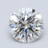 2 Carat Round - Natural Diamond - 2.03 - J - SI2 - EX - EX - EX - Diamonds By Rothschild