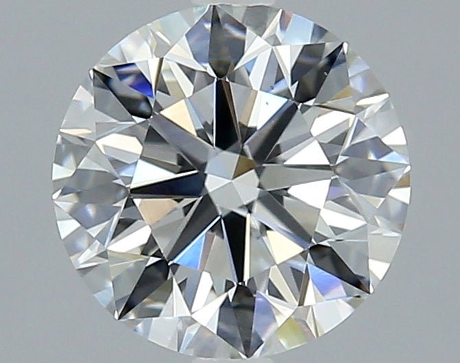 2 Carat Round - Natural Diamond - 2.05 - F - VS2 - EX - EX - EX - Diamonds By Rothschild