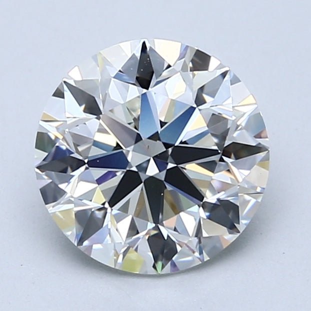 2 Carat Round - Natural Diamond - 2.05 - G - VS1 - EX - EX - EX - Diamonds By Rothschild