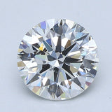 2 Carat Round - Natural Diamond - 2.06 - G - SI1 - EX - EX - EX - Diamonds By Rothschild