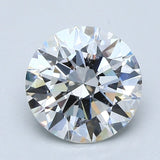 2 Carat Round - Natural Diamond - 2.07 - E - SI2 - EX - EX - EX - Diamonds By Rothschild