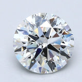 2 Carat Round - Natural Diamond - 2.14 - G - SI2 - EX - EX - EX - Diamonds By Rothschild