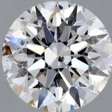 2 Carat Round - Natural Diamond - 2.17 - D - SI2 - EX - EX - Diamonds By Rothschild