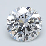 2 Carat Round - Natural Diamond - 2.19 - F - VS2 - VG - VG - G - Diamonds By Rothschild