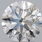 2 Carat Round - Natural Diamond - 2.2 - F - SI1 - EX - EX - EX - Diamonds By Rothschild