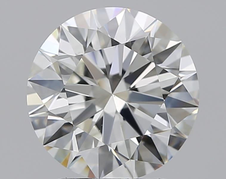 2 Carat Round - Natural Diamond - 2.2 - J - VS1 - EX - EX - EX - Diamonds By Rothschild