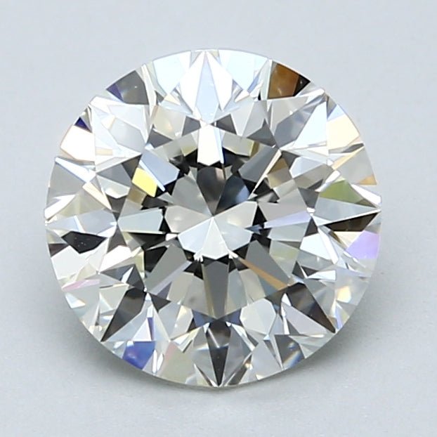2 Carat Round - Natural Diamond - 2.2 - J - VS1 - EX - EX - EX - Diamonds By Rothschild