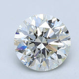 2 Carat Round - Natural Diamond - 2.21 - J - VS1 - EX - EX - EX - Diamonds By Rothschild