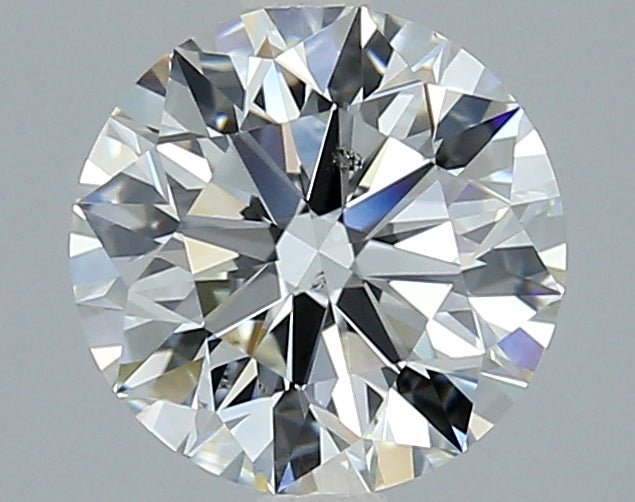 2 Carat Round - Natural Diamond - 2.22 - G - SI1 - EX - EX - EX - Diamonds By Rothschild