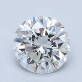 2 Carat Round - Natural Diamond - 2.23 - F - SI1 - G - G - G - Diamonds By Rothschild