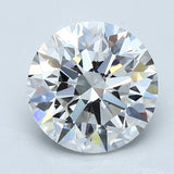 2 Carat Round - Natural Diamond - 2.24 - G - IF - EX - EX - EX - Diamonds By Rothschild