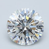 2 Carat Round - Natural Diamond - 2.25 - F - SI2 - EX - EX - EX - Diamonds By Rothschild