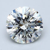 2 Carat Round - Natural Diamond - 2.3 - I - SI1 - EX - EX - EX - Diamonds By Rothschild