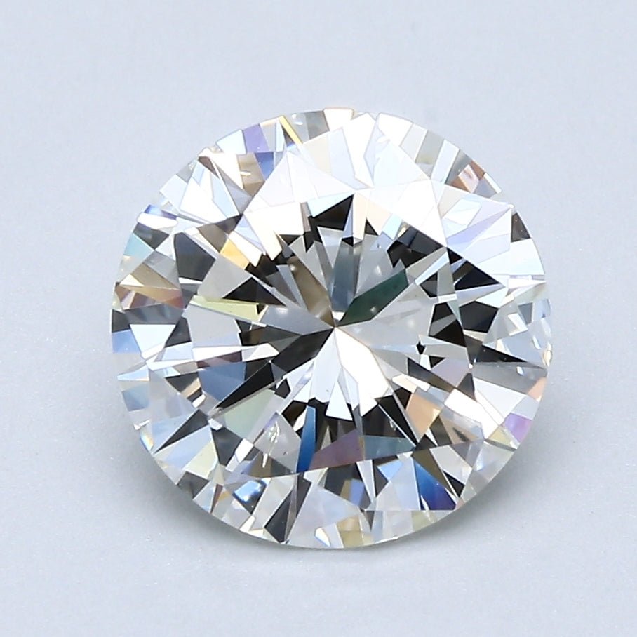 2 Carat Round - Natural Diamond - 2.32 - H - SI1 - VG - VG - G - Diamonds By Rothschild