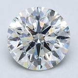 2 Carat Round - Natural Diamond - 2.33 - H - SI2 - EX - EX - EX - Diamonds By Rothschild