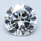 2 Carat Round - Natural Diamond - 2.39 - D - VVS2 - G - VG - G - Diamonds By Rothschild
