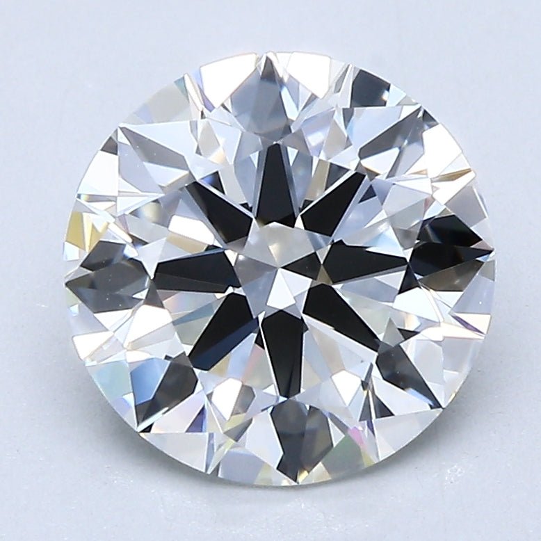 2 Carat Round - Natural Diamond - 2.39 - G - VVS2 - EX - EX - VG - Diamonds By Rothschild