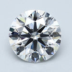 2 Carat Round - Natural Diamond - D - VS1 - 1.9 - EX - EX - EX - Diamonds By Rothschild
