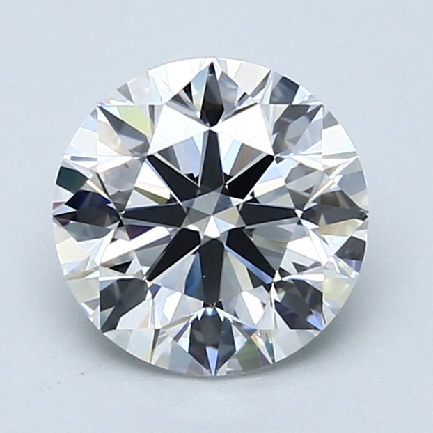 2 Carat Round - Natural Diamond - D - VS1 - 1.9 - EX - EX - EX - Diamonds By Rothschild