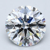2 Carat Round - Natural Diamond - D - VS2 - 2.03 - EX - EX - EX - Diamonds By Rothschild