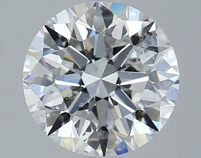 2 Carat Round - Natural Diamond - G - SI2 - 2.01 - EX - EX - EX - Diamonds By Rothschild