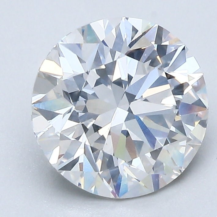 2 Carat Round - Natural Diamond - G - SI2 - 2.2 - EX - EX - EX - Diamonds By Rothschild