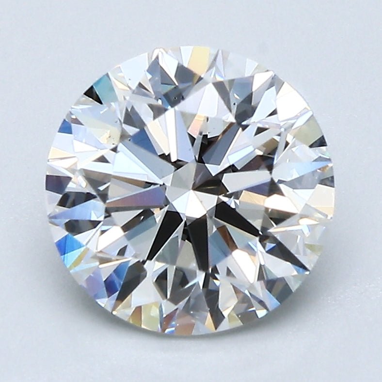 2 Carat Round - Natural Diamond - G - VS2 - 2.3 - EX - EX - EX - Diamonds By Rothschild