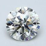 2 Carat Round - Natural Diamond - J - VS2 - 2 - EX - EX - EX - Diamonds By Rothschild