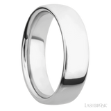 7 mm wide Ultra Comfort (our most comfortable profile) 14K White Gold band.