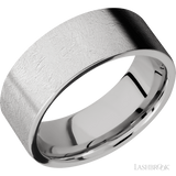 8 mm wide Flat Cobalt Chrome band.