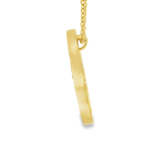 22KY Carved Cinnabar Necklace - Diamonds By Rothschild