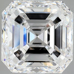2.5 Carat Asscher Cut Natural Diamond - D VVS2 - 2.51ct - EX Cut Grade - Diamonds By Rothschild