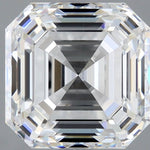2.5 Carat Asscher Cut Natural Diamond - E VVS2 - 2.51ct - EX Symmetry Grade - Diamonds By Rothschild