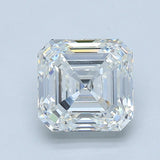 2.5 Carat Asscher - Natural Diamond - 2.5 - G - VS1 - EX - EX - Diamonds By Rothschild