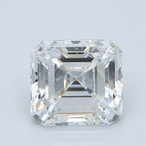 2.5 Carat Asscher - Natural Diamond - 2.5 - G - VS2 - EX - EX - Diamonds By Rothschild