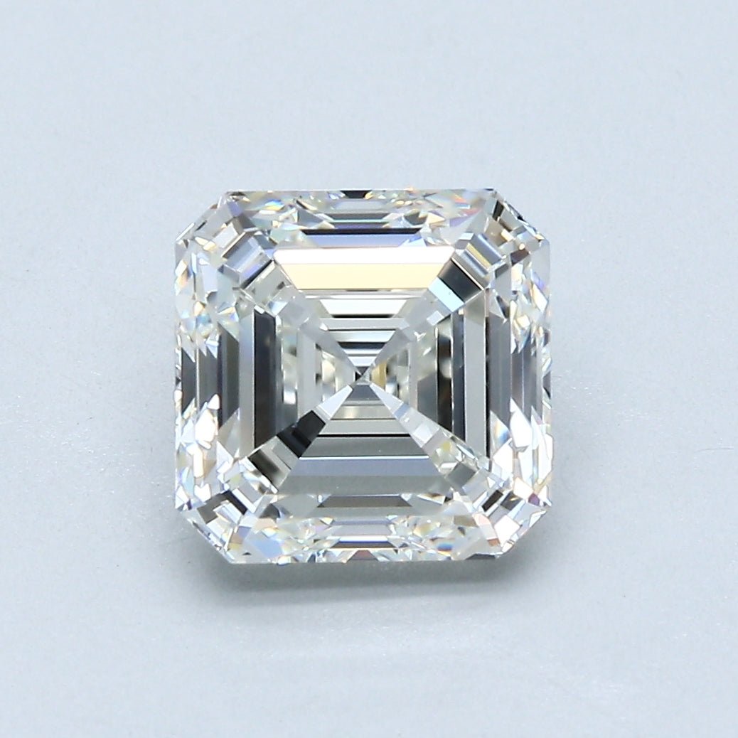2.5 Carat Asscher - Natural Diamond - 2.5 - H - VS1 - EX - EX - Diamonds By Rothschild