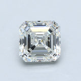 2.5 Carat Asscher - Natural Diamond - 2.5 - H - VS1 - EX - EX - Diamonds By Rothschild