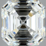 2.5 Carat Asscher - Natural Diamond - 2.5 - H - VS1 - VG - EX - EX - Diamonds By Rothschild