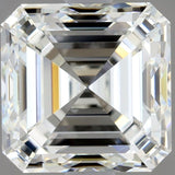 2.5 Carat Asscher - Natural Diamond - 2.5 - H - VVS2 - VG - EX - EX - Diamonds By Rothschild