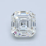 2.5 Carat Asscher - Natural Diamond - 2.5 - I - VVS2 - EX - EX - Diamonds By Rothschild