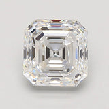 2.5 Carat Asscher - Natural Diamond - 2.51 - E - VS1 - EX - EX - Diamonds By Rothschild
