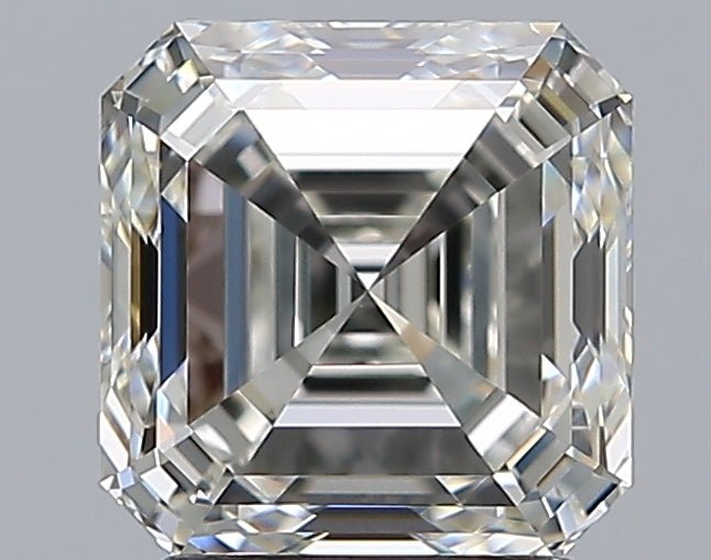 2.5 Carat Asscher - Natural Diamond - 2.51 - I - VS1 - EX - EX - Diamonds By Rothschild