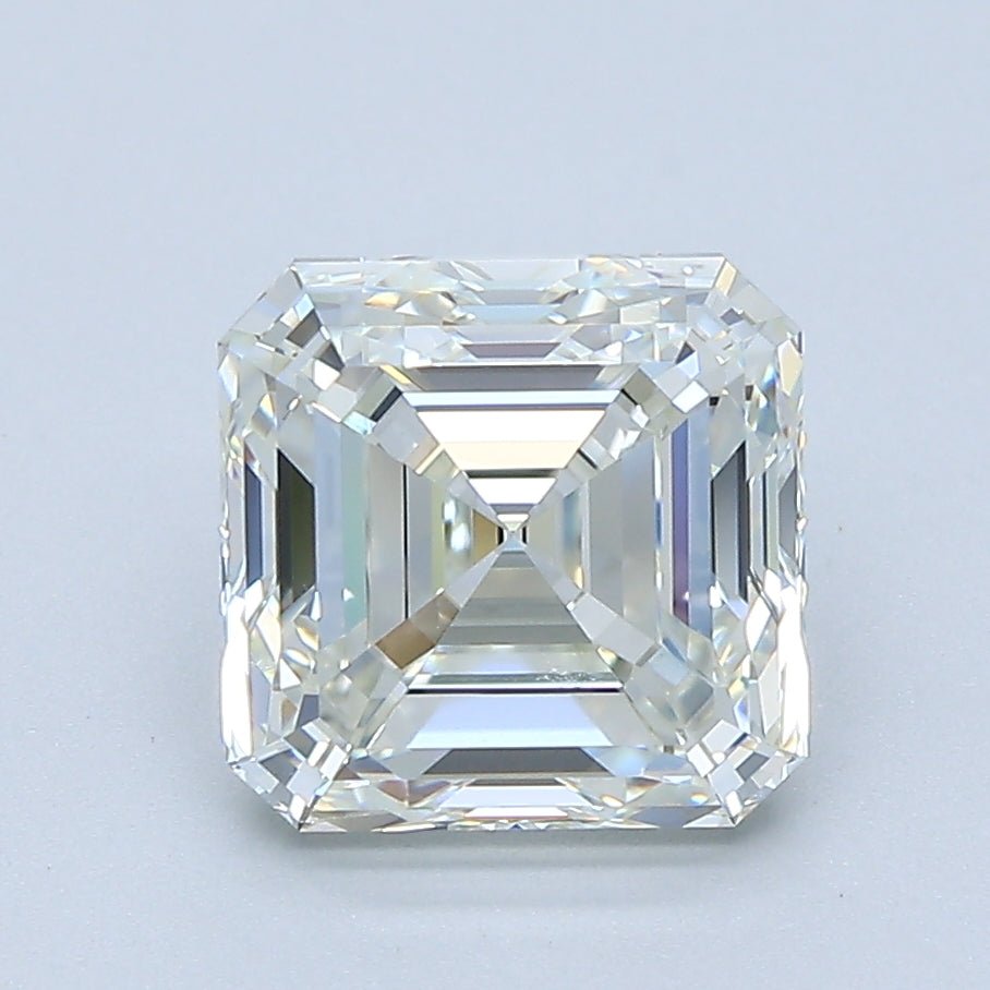 2.5 Carat Asscher - Natural Diamond - 2.52 - J - VVS2 - EX - EX - EX - Diamonds By Rothschild