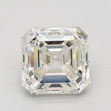 2.5 Carat Asscher - Natural Diamond - 2.55 - I - VVS2 - EX - EX - EX - Diamonds By Rothschild