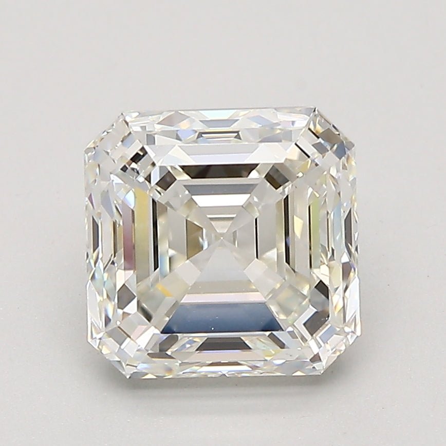 2.5 Carat Asscher - Natural Diamond - 2.55 - I - VVS2 - EX - EX - EX - Diamonds By Rothschild